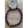 bracelet en améthyste