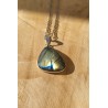 pendentif en labradorite