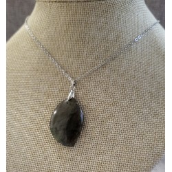 pendentif en labradorite