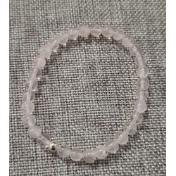 bracelet quartz rose