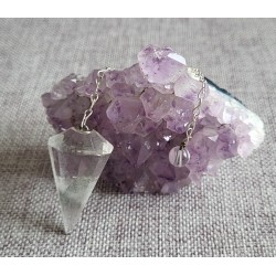 pendule pointe cristal de...