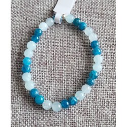 bracelet aigue marine et...