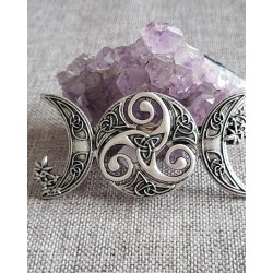barrette triple lune